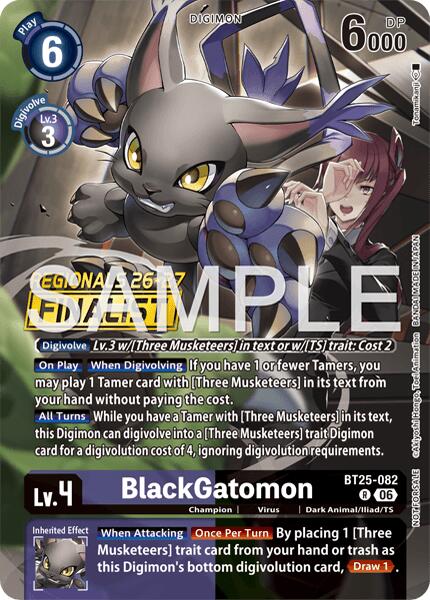 BlackGatomon [BT25-082] (Regionals 26-27 Season 2 Finalist) [Dual Revolution] | Total Play