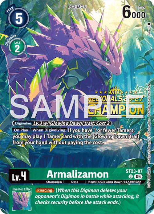 Armalizamon [ST23-07] (Regionals 26-27 Season 2 Champion) [Starter Deck: Beatbreak] | Total Play