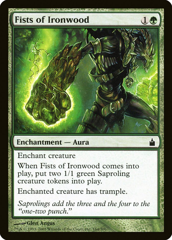 Fists of Ironwood [Ravnica: City of Guilds] | Total Play