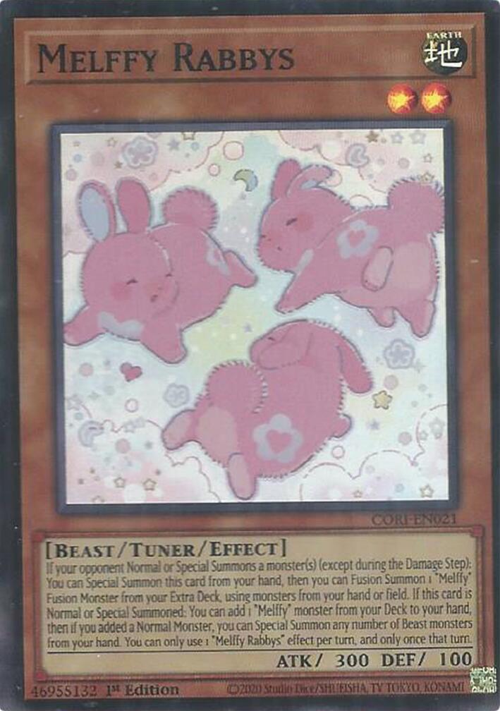 Melffy Rabbys [CORI-EN021] Super Rare | Total Play