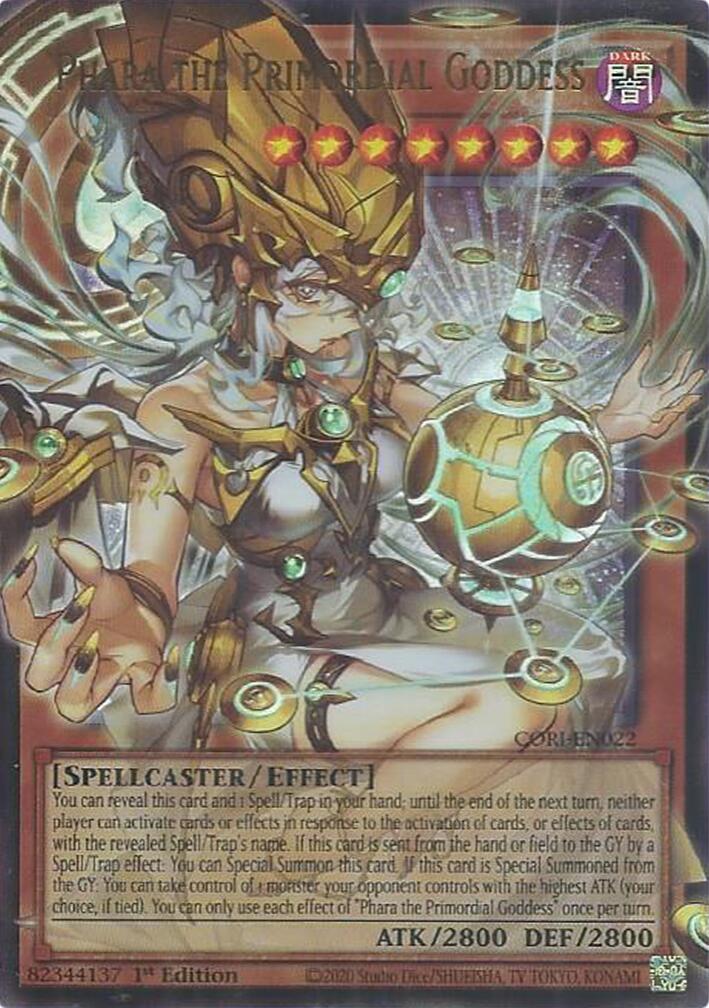 Phara the Primordial Goddess (Extended Art) [CORI-EN022] Ultra Rare | Total Play