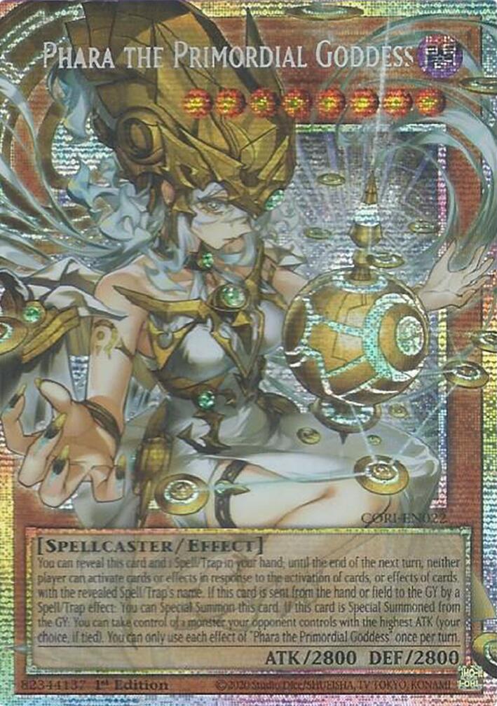 Phara the Primordial Goddess (Starlight Rare) (Extended Art) [CORI-EN022] Starlight Rare | Total Play