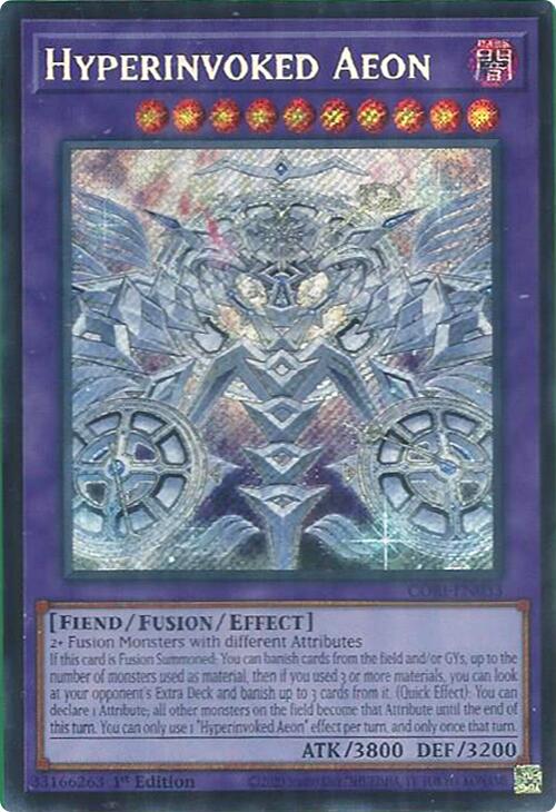 Hyperinvoked Aeon [CORI-EN033] Secret Rare | Total Play