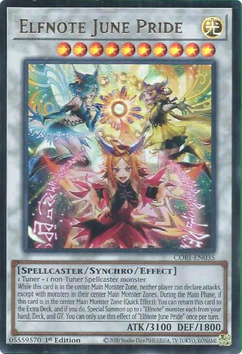 Elfnote June Pride [CORI-EN035] Ultra Rare | Total Play
