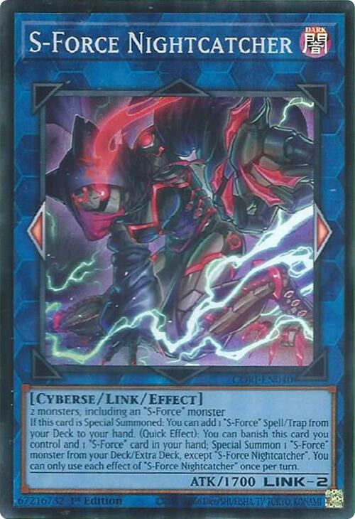 S-Force Nightcatcher [CORI-EN040] Super Rare | Total Play