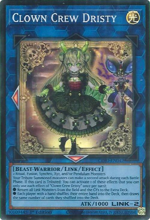 Clown Crew Dristy [CORI-EN042] Super Rare | Total Play