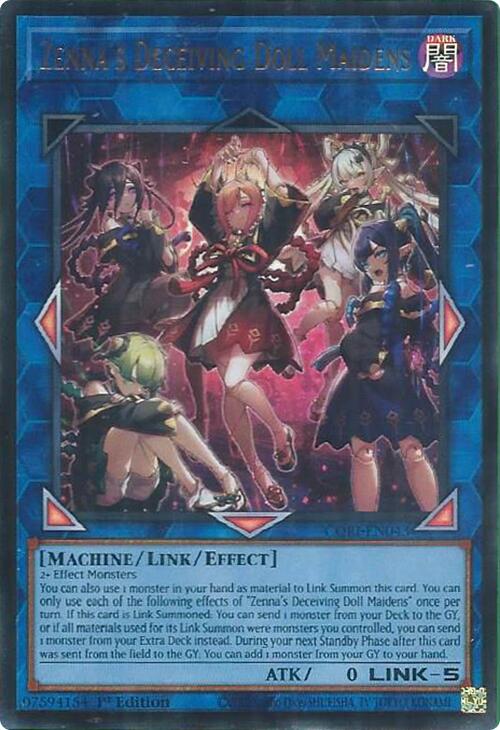 Zenna's Deceiving Doll Maidens [CORI-EN043] Ultra Rare | Total Play
