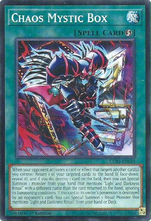 Chaos Mystic Box [CORI-EN045] Common | Total Play
