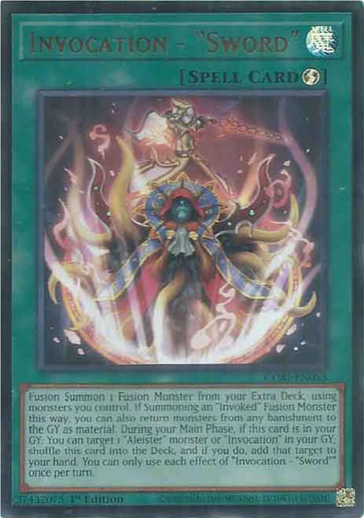 Invocation - "Sword" [CORI-EN053] Ultra Rare | Total Play