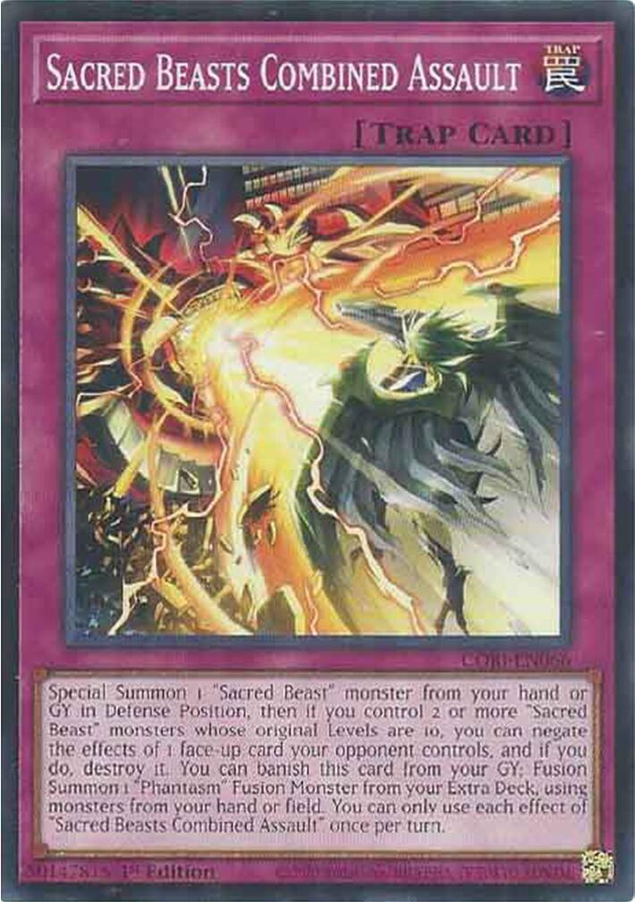 Sacred Beasts Combined Assault [CORI-EN066] Common | Total Play
