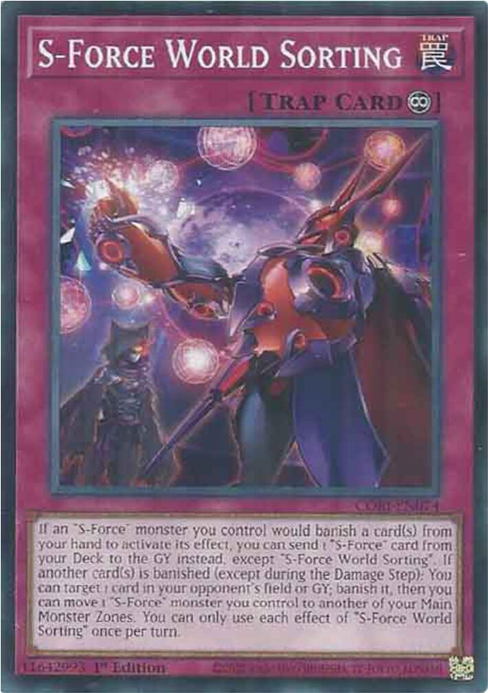 S-Force World Sorting [CORI-EN074] Common | Total Play