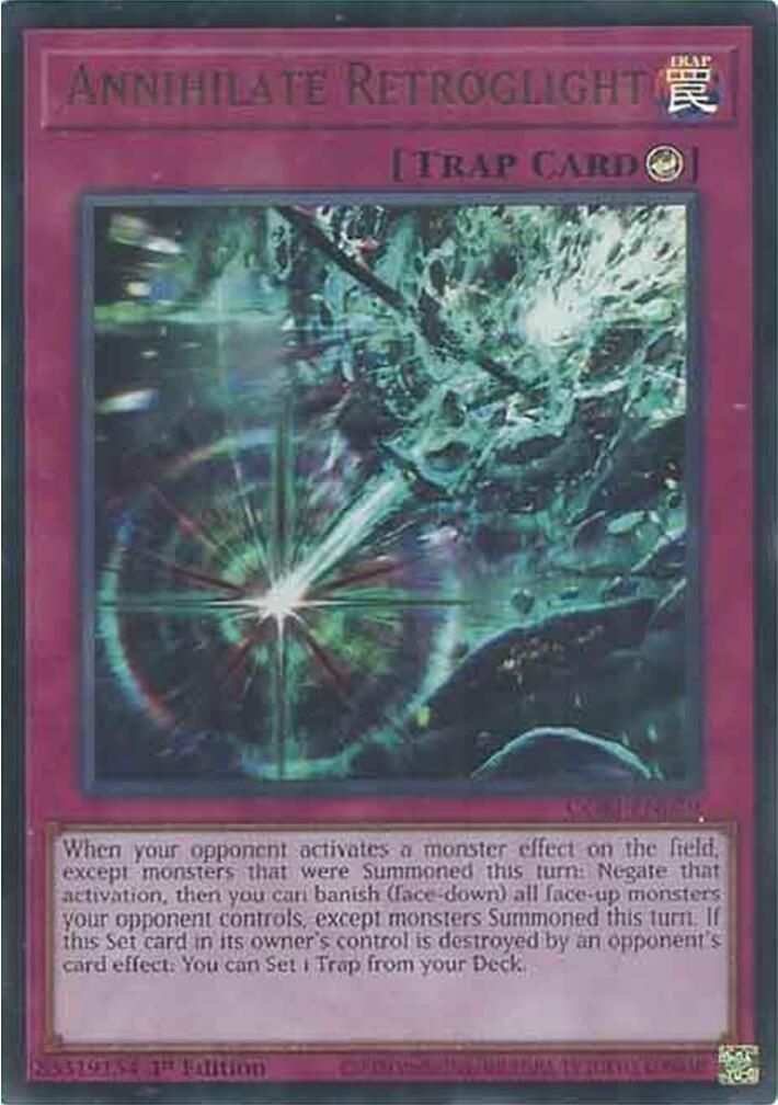 Annihilate Retroglight [CORI-EN079] Ultra Rare | Total Play