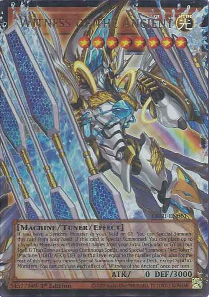 Witness of the Ancient (Secret Rare) [CORI-EN081] Secret Rare | Total Play