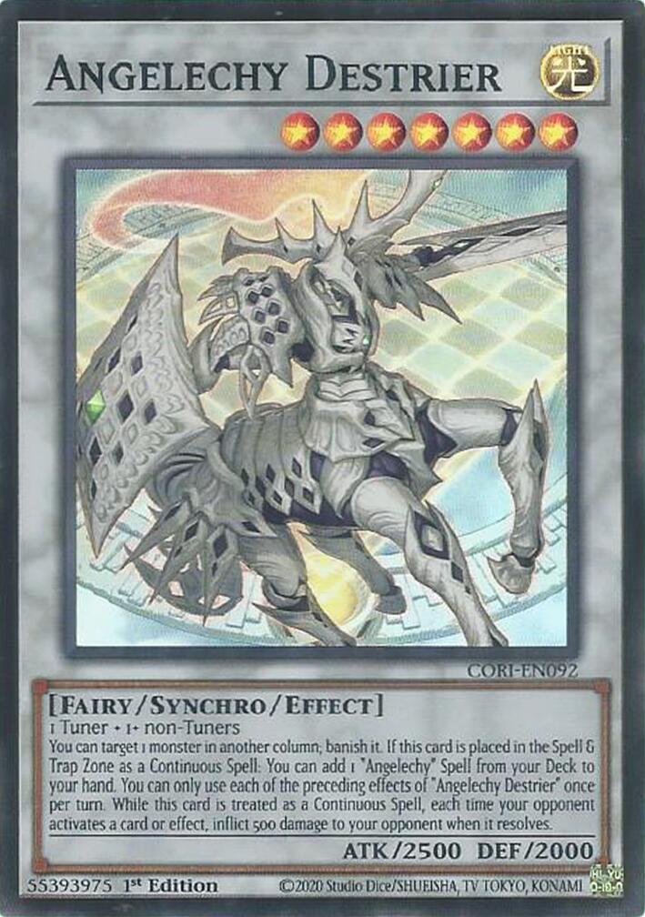 Angelechy Destrier [CORI-EN092] Super Rare | Total Play