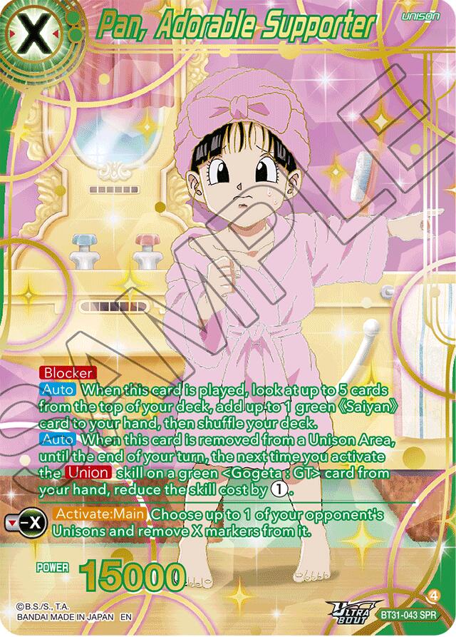 Pan, Adorable Supporter (SPR) (BT31-043) [Impact Beyond Dimensions] | Total Play