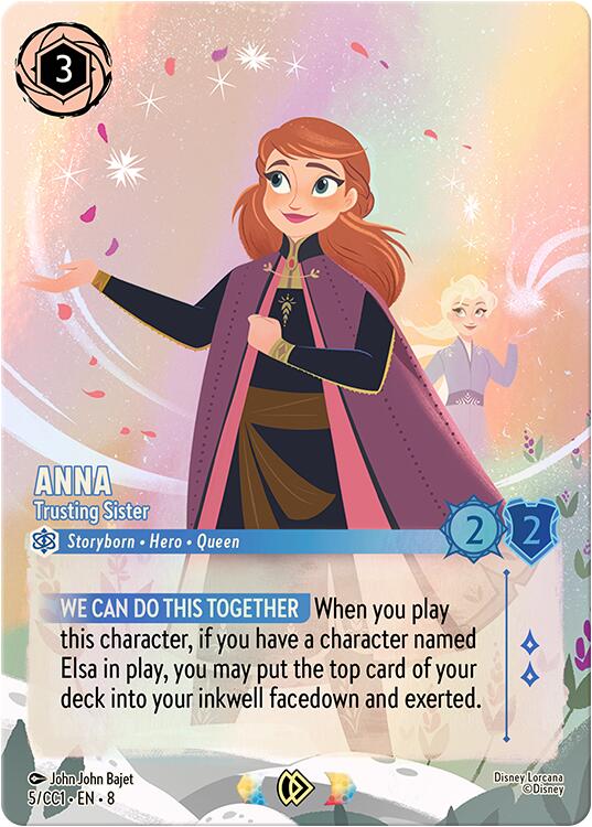 Anna - Trusting Sister (5) [Promo Cards] | Total Play