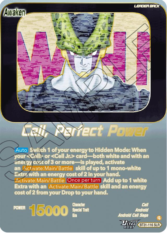 Cell // Cell, Perfect Power (SLR) (BT31-116) [Impact Beyond Dimensions] | Total Play