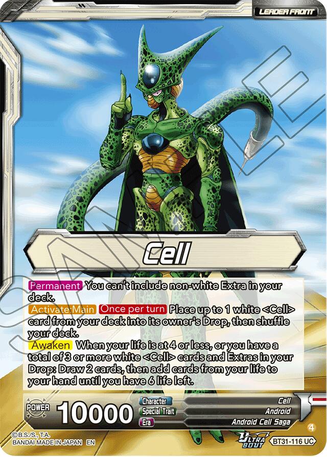 Cell // Cell, Perfect Power (SLR) (BT31-116) [Impact Beyond Dimensions] | Total Play