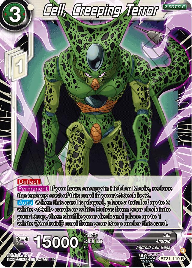Cell, Creeping Terror (BT31-119) [Impact Beyond Dimensions] | Total Play