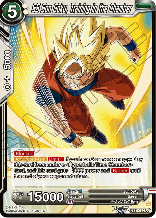 SS Son Goku, Training in the Chamber (BT31-120) [Impact Beyond Dimensions] | Total Play