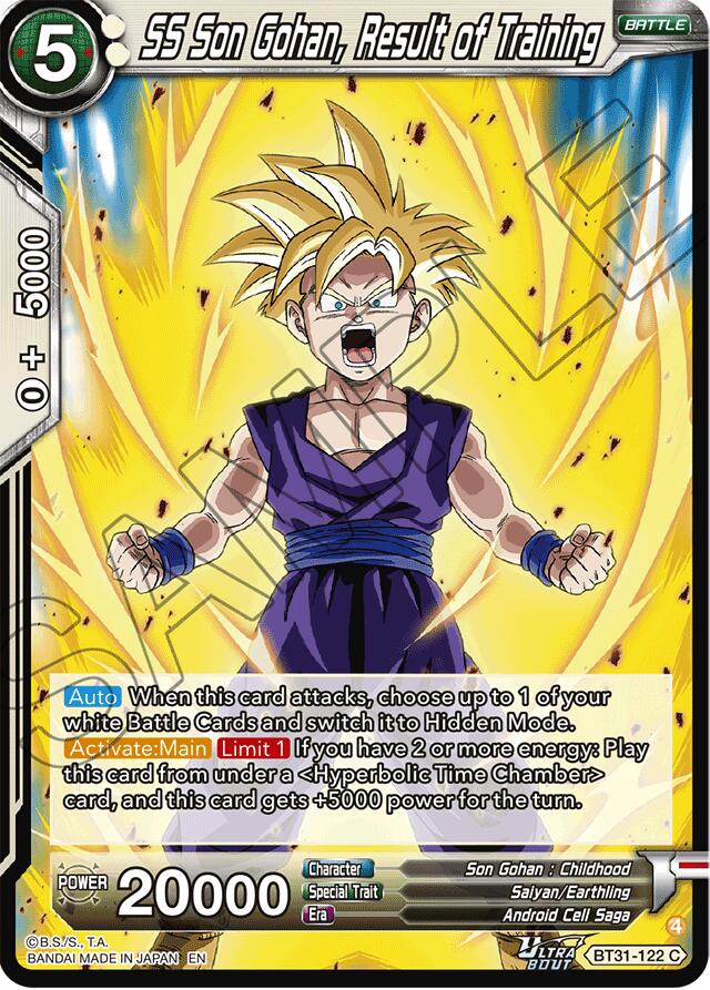 SS Son Gohan, Result of Training (BT31-122) [Impact Beyond Dimensions] | Total Play