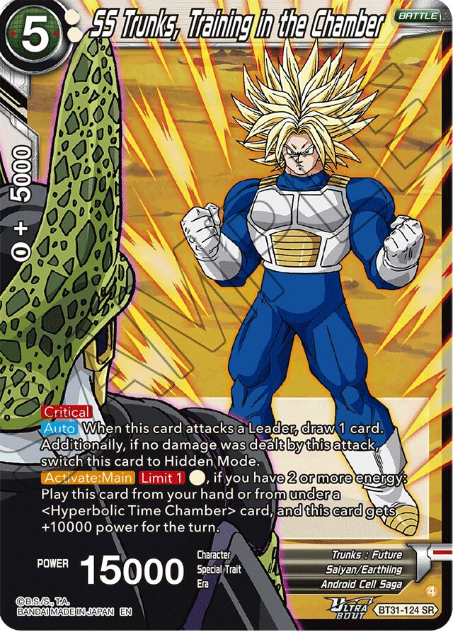 SS Trunks, Training in the Chamber (BT31-124) [Impact Beyond Dimensions] | Total Play