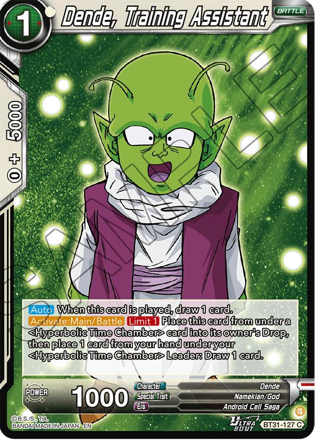 Dende, Training Assistant (BT31-127) [Impact Beyond Dimensions] | Total Play