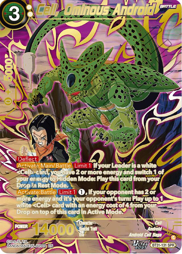 Cell, Ominous Android (SPR) (BT31-131) [Impact Beyond Dimensions] | Total Play