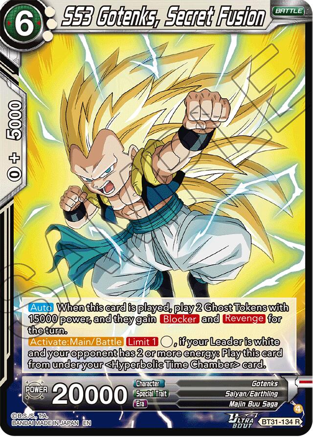 SS3 Gotenks, Secret Fusion (BT31-134) [Impact Beyond Dimensions] | Total Play