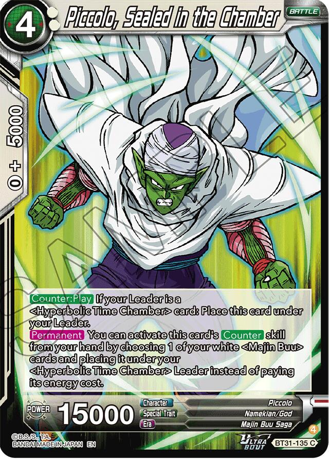 Piccolo, Sealed in the Chamber (BT31-135) [Impact Beyond Dimensions] | Total Play