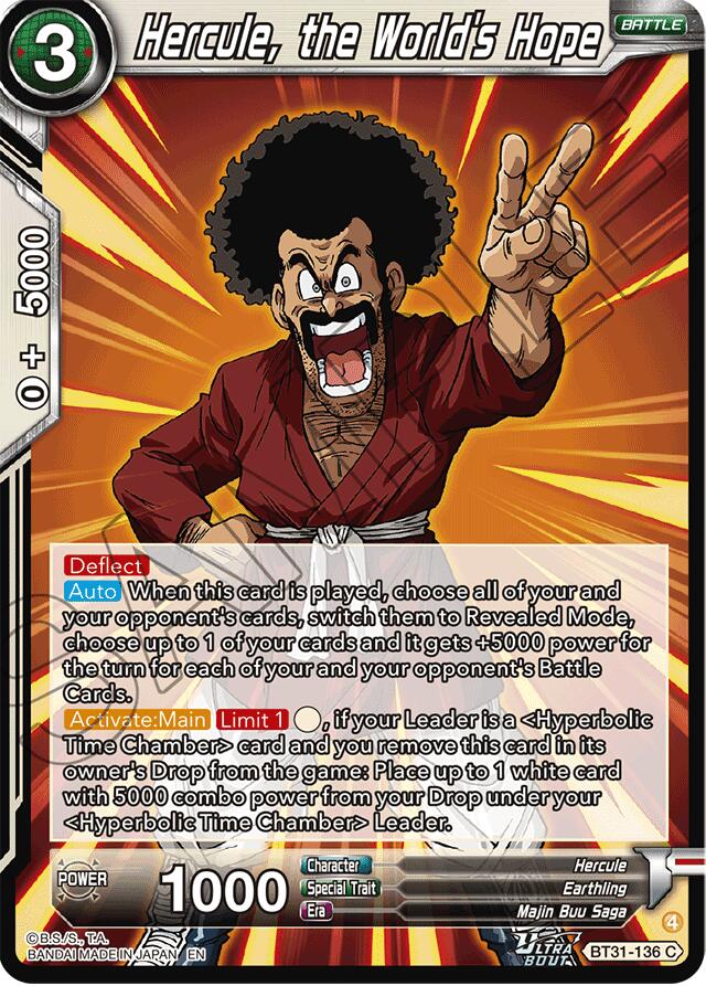Hercule, the World's Hope (BT31-136) [Impact Beyond Dimensions] | Total Play