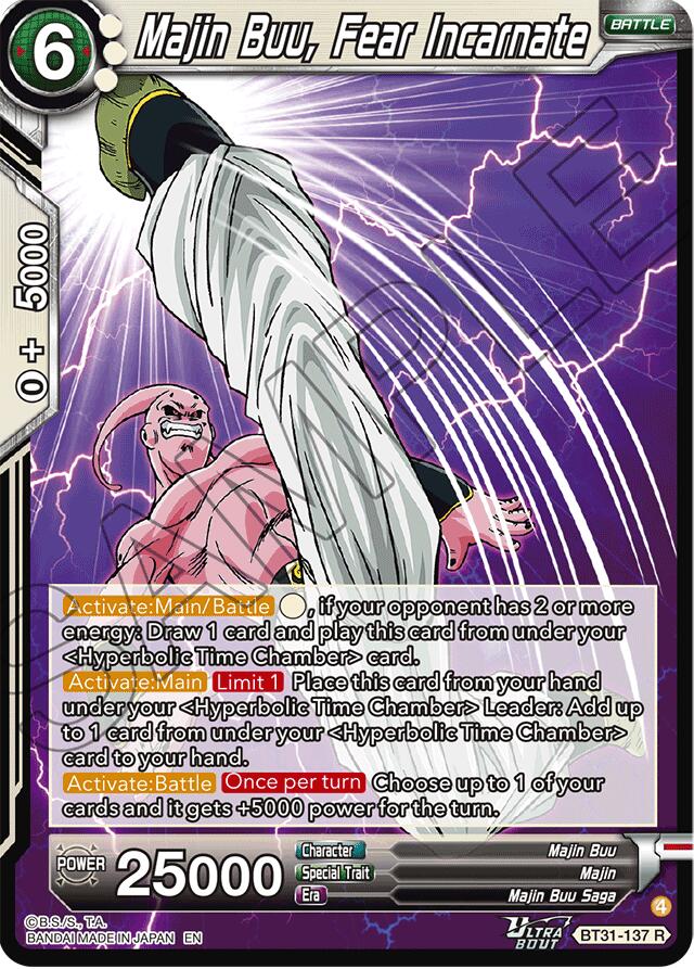 Majin Buu, Fear Incarnate (BT31-137) [Impact Beyond Dimensions] | Total Play