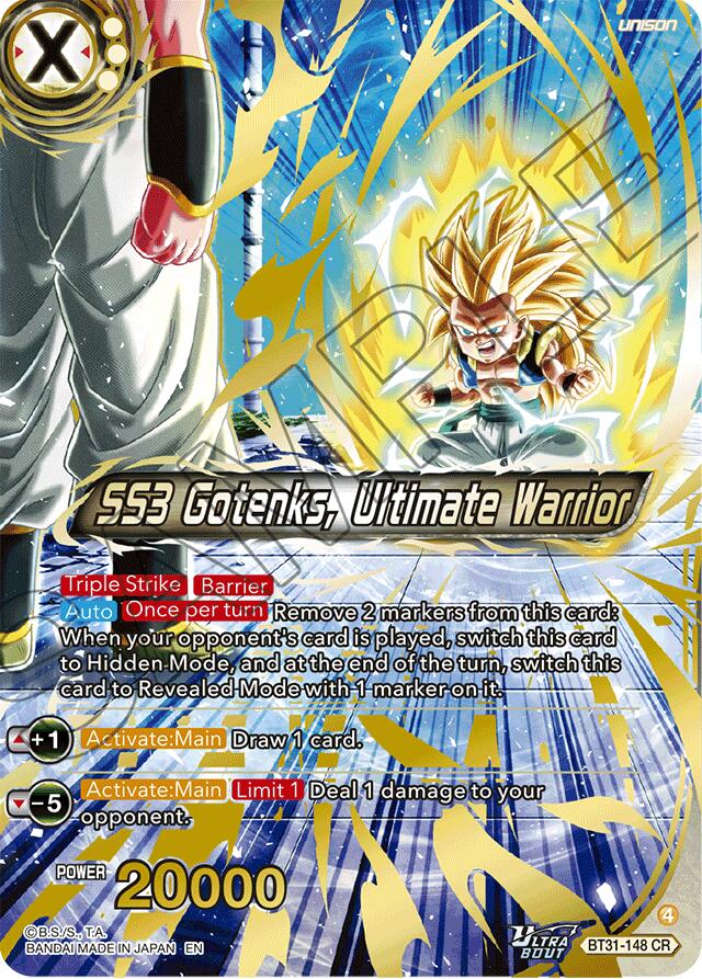 SS3 Gotenks, Ultimate Warrior (BT31-148) [Impact Beyond Dimensions] | Total Play