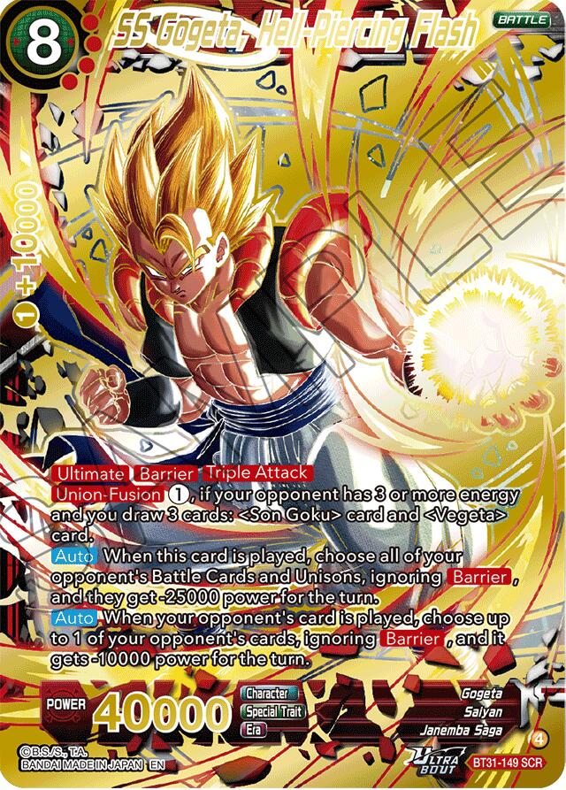 SS Gogeta, Hell-Piercing Flash (BT31-149) [Impact Beyond Dimensions] | Total Play