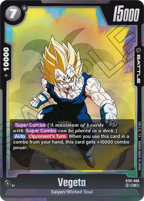 Vegeta (ST01-066) [Story Booster 01] | Total Play
