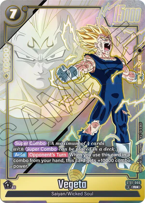 Vegeta (ST01-066) (Alternate Art) [Story Booster 01] | Total Play