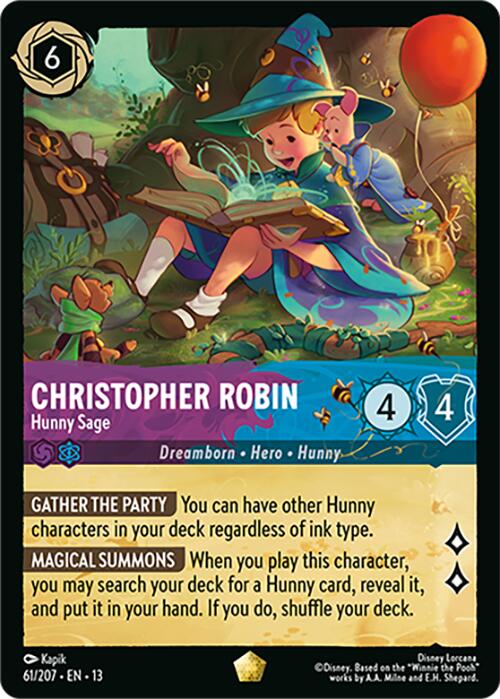 Christopher Robin - Hunny Sage (61/204) [Attack of the Vine!] | Total Play