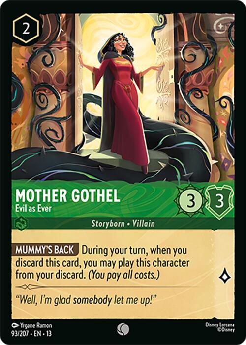 Mother Gothel - Evil as Ever (93/204) [Attack of the Vine!] | Total Play