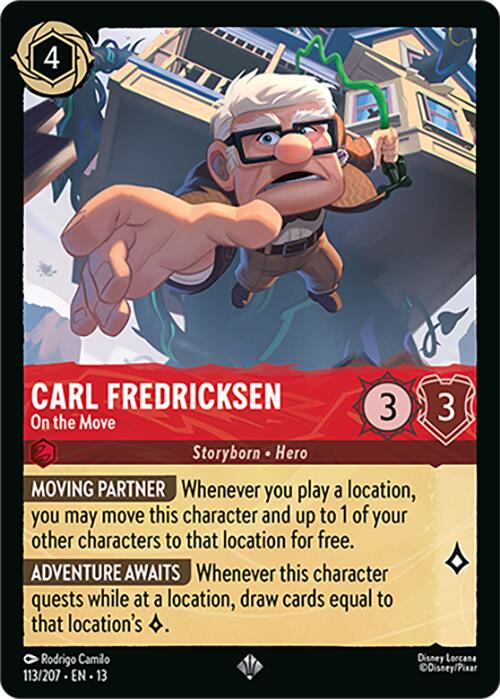 Carl Fredricksen - On the Move (113/204) [Attack of the Vine!] | Total Play