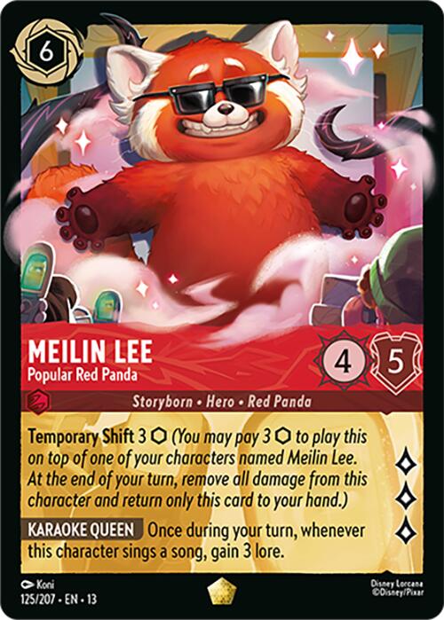 Meilin Lee - Popular Red Panda (125/204) [Attack of the Vine!] | Total Play