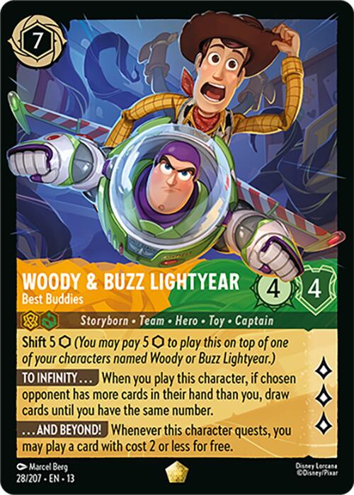 Woody & Buzz Lightyear - Best Buddies (28/204) [Attack of the Vine!] | Total Play