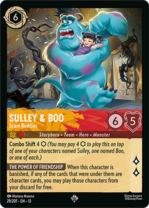 Sulley & Boo - Scare Buddies (29/204) [Attack of the Vine!] | Total Play