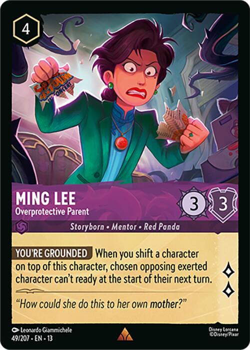 Ming Lee - Overprotective Parent (49/204) [Attack of the Vine!] | Total Play