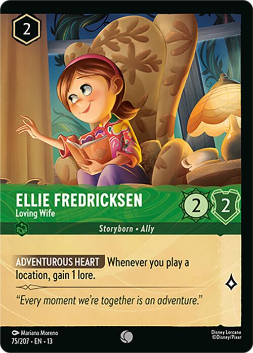Ellie Fredricksen - Loving Wife (Foil) (75/204) [Attack of the Vine!] | Total Play