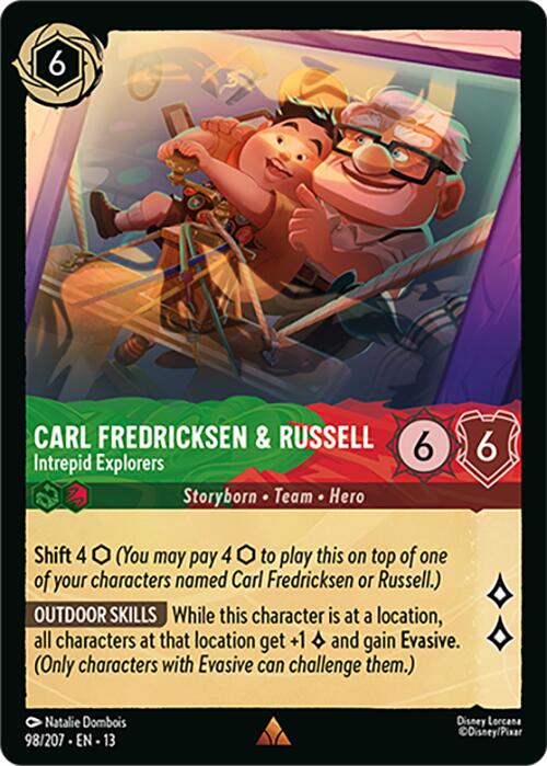 Carl Fredricksen & Russell - Intrepid Explorers (98/204) [Attack of the Vine!] | Total Play