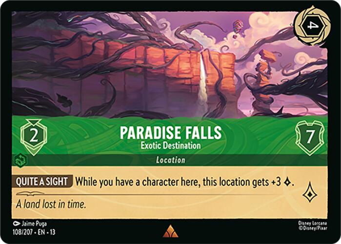 Paradise Falls - Exotic Destination (108/204) [Attack of the Vine!] | Total Play