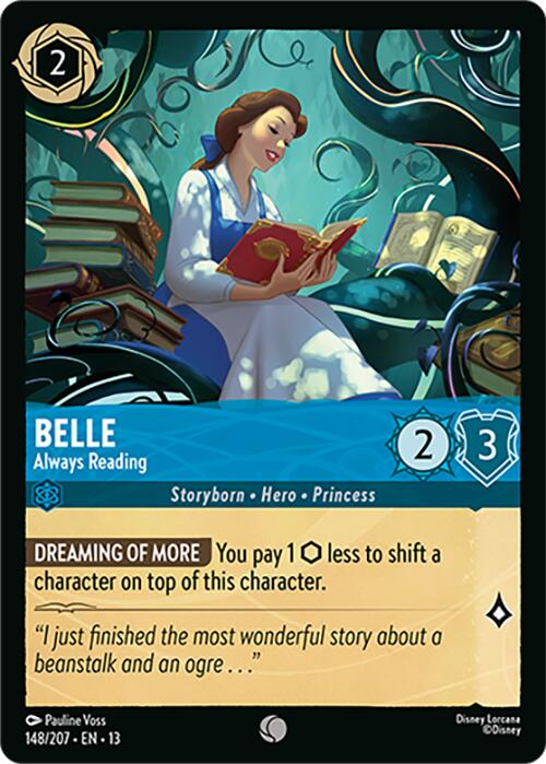 Belle - Always Reading (148/204) [Attack of the Vine!] | Total Play