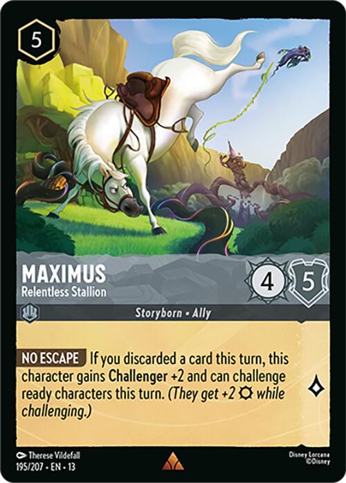 Maximus - Relentless Stallion (195/204) [Attack of the Vine!] | Total Play