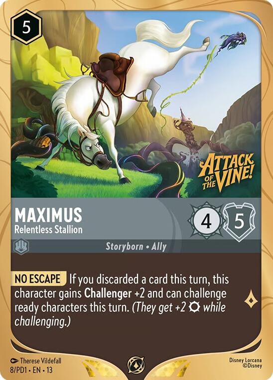 Maximus - Relentless Stallion (8) [Promo Cards] | Total Play