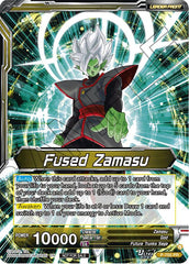 Fused Zamasu // Fused Zamasu, Despairing Condemnation (Gold Stamped) (P-755) [Promotion Cards] | Total Play